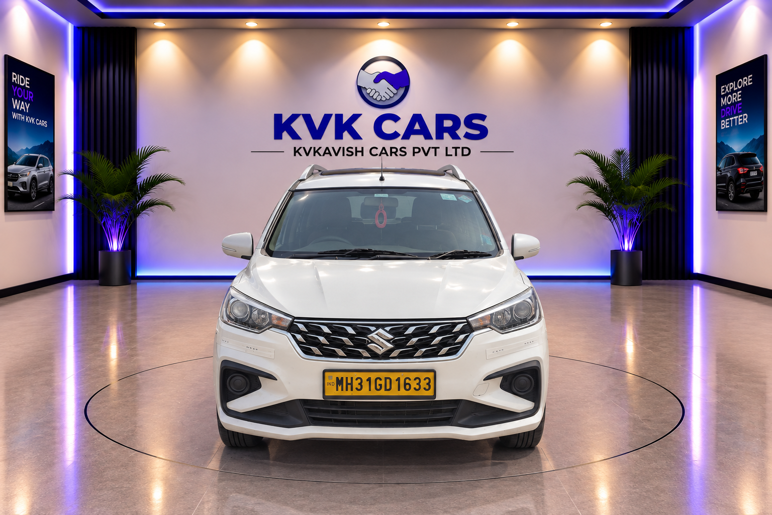 ERTIGA (1633) self drive car rental in Nagpur